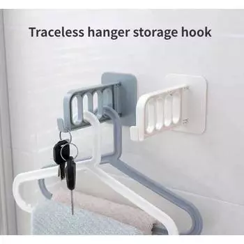 Аксессуары для ванной комнаты, держатели и стеллажи, вешалка для хранения, складная вешалка с четырьмя отверстиями, органайзер de cocina серый