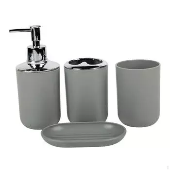 Аксессуары для ванной комнаты, ополаскиватель для полости рта, современный подарок на новоселье, декоративный дозатор мыла