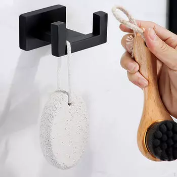 Аксессуары для ванной комнаты. Простая установка. Настенный современный прочный органайзер для хранения. silver hook