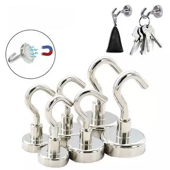 Аксессуары для ванной комнаты с магнитами, подвесные крючки Iman, крючок для дома, держатель для кухни, бара, хранения, прочное магнитное украшение, клейкая стена 1 PCS