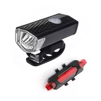 Аксессуары для велосипеда Led Bicycle Light Usb Перезаряжаемый велосипед Frame синий