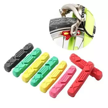 Аксессуары для велосипеда MUQZI, 1 пара, держатель тормозных колодок MUQZI, антиокислительный износостойкий аксессуар, тип V чёрный