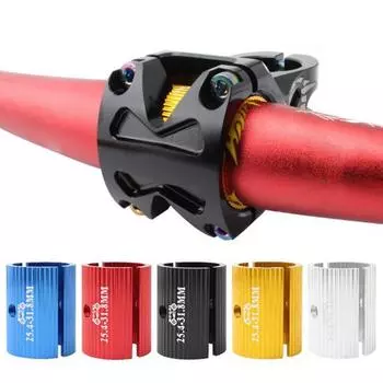 Аксессуары для велосипеда MUQZI, 2 шт., прокладки на руль, антиокислительные, устойчивые к ржавчине, высокая твердость, редуктор выноса, практичный велосипед A чёрный