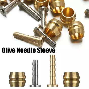 Аксессуары для велосипеда Оливковая игольчатая муфта, масляная трубка, шланг, разъем для гидравлического дискового тормоза, вставка BH59/63