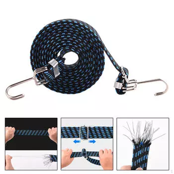 Аксессуары для велосипеда, резинка, резиновая веревка для багажа, крючки для шнура, крепления для велосипеда, багажник на крышу 1m