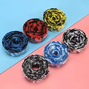 Аксессуары для велосипедного дорожного велосипеда, лента для руля, резиновая нескользящая обертка для руля жёлтый