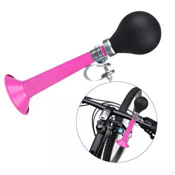 Аксессуары для велосипедных звонков, руль, традиционный металлический велосипедный гудок для гольф-каров, пляжных транспортных средств розовый