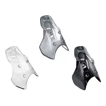 Аксессуары для ветрового стекла мотоцикла, профессиональный, простой в установке, передний москитный экран для Royal Enfield Himalayan 450 452 2024+ серый