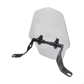 Аксессуары для ветрового стекла мотоцикла Простая установка Защитный профессиональный Регулируемый угол Прочный Style B