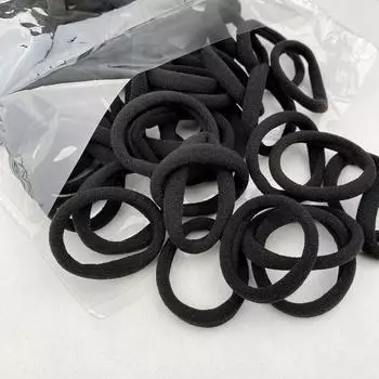 Аксессуары для волос Четыре сезона для девочек Женская высокая эластичная простая модная вредная повязка на голову Веревка для волос «конский хвост» резинки для волос 30 PCS