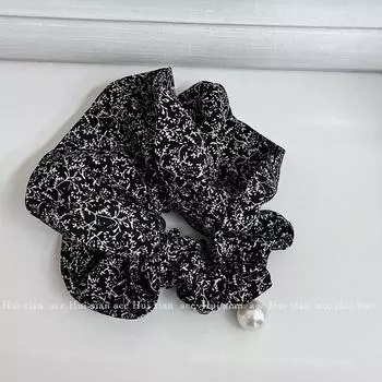 Аксессуары для волос для женщин девушки резинки резинка жемчуг корейские резинки дизайнерские жемчужные цветочные фасцинаторы элегантные
