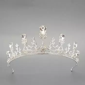 Аксессуары для волос корона свадебный головной убор из высококачественного сплава со стразами корона в стиле принцессы детские и девичьи аксессуары для волос для выступлений