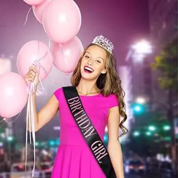 Аксессуары для волос на день рождения, креативная повязка на голову с бриллиантами и буквами, свадебная повязка на голову принцессы из сплава, повязка на голову с короной, аксессуары