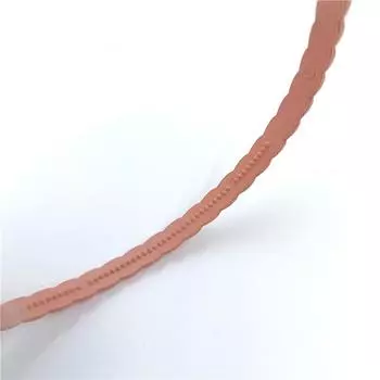 Аксессуары для волос Новые стили резинка для волос пластиковый волнистый обруч для волос ободок модный 4 мм головной убор повязка на голову для женщин и девочек из смолы ручная работа 6 розовый