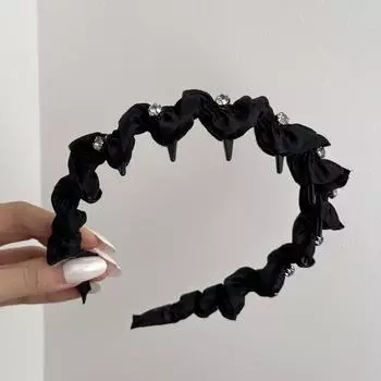 Аксессуары для волос ободки для женщин девочки резинки для волос роскошные дизайнерские фасинаторы со стразами элегантные винтажные обручи ведущая мода kpop