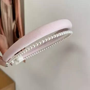 Аксессуары для волос повязка на голову для женщин девушки йога корейские сладости популярный ведущий мода макияж обруч k-pop жемчуг винтаж Дизайнер
