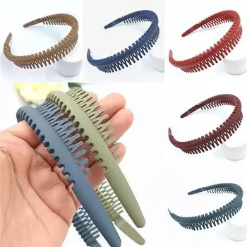 Аксессуары для волос повязка на голову головной убор мода высокое качество повязки для волос с зубами для женщин и девочек корейский конфетный цвет очаровательный обруч для волос повязка для волос аксессуары синий