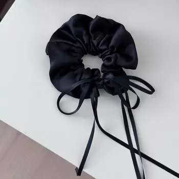 Аксессуары для волос резинки-скранчи для женщин девочек эластичные резинки бант винтажная лента популярные новинки в k-pop макияж мода