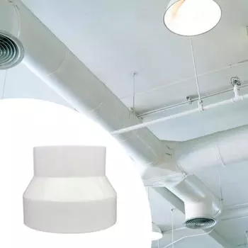 Аксессуары для воздуховодов, фланцевые соединители для вентиляционных труб для подвальных помещений 150mm to 110mm