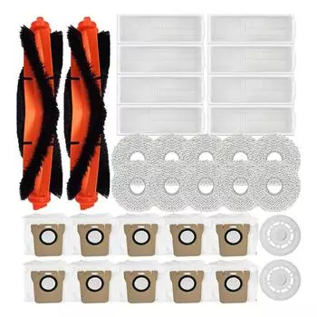 Аксессуары для Xiaomi Mijia M30 Pro/C107 сменный ролик основная боковая щетка фильтр Hepa ткань для швабры пылесборник части A