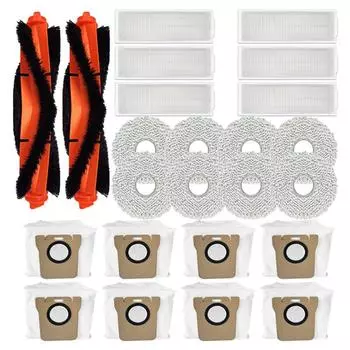 Аксессуары для Xiaomi Mijia M30 Pro/C107 сменный ролик основная боковая щетка фильтр Hepa ткань для швабры пылесборник запасная замена