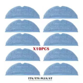 Аксессуары для Xiaomi Roborock S7 T7S plus G10, ткань для чистки швабры, боковая щетка HEPA-фильтр, тряпка, запасные части для пылесоса