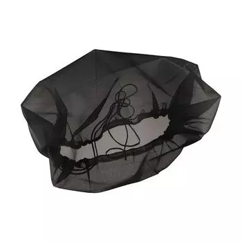 Аксессуары для защиты фильтрации Защитная крышка Крышка дождевой бочки Сетка для водосбора Фильтр-сетка 60cm чёрный