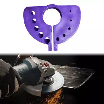 Аксессуары для заточки сверл Простая установка, прочная насадка для заточки с 10 отверстиями фиолетовый
