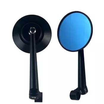 Аксессуары для зеркал заднего вида, 2 шт., черная пара из алюминиевого сплава