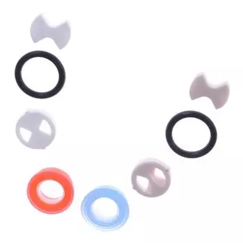 Аксессуары Доступен комплект силиконовых шайб Керамические и резиновые фитинги 1 set
