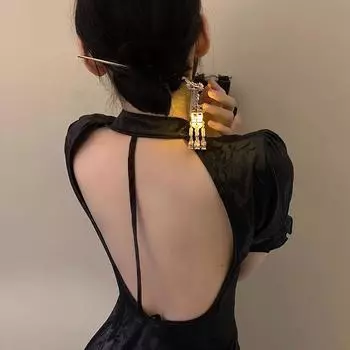 Аксессуары, Фонарики, Заколки с бахромой, Разноцветные огни, Светящиеся шпильки для волос, Дисковые волосы, Повседневные аксессуары для ципао, Шпильки, Древний стиль