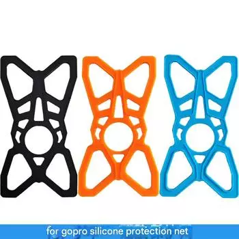 Аксессуары Gopro для мобильных телефонов Силиконовая защитная сетка Аксессуары для спортивных камер Стабилизируют мобильный телефон без тряски Резиновая сетка