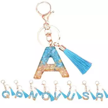 Аксессуары из кристаллов Английский алфавит брелок 26 букв алфавит брелок брелок для сумочки подвески H