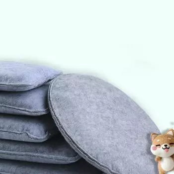 Аксессуары из шерстяного фетра, коврик для подушки, шерстяной фетровый коврик, износостойкий фетровый верстак, рабочий коврик для рукоделия 15x12.5cm