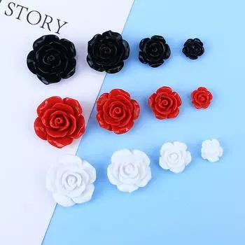 Аксессуары из трехцветной розовой смолы: Чехол для телефона, повязка на голову, заколка для волос, наклейка, пенал