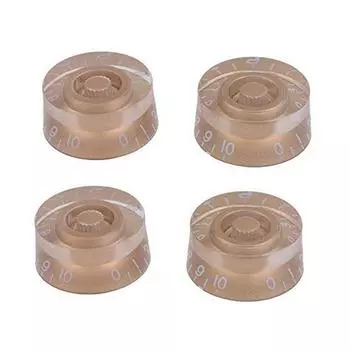 Аксессуары Кнопка потенциометра для гитары Колпачок потенциометра Колпачок потенциометра для гитары Регулятор громкости и тона Black Gold Lettering