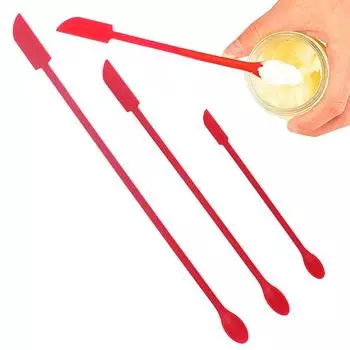 Аксессуары Косметические инструменты Скребок для бутылок Ложка для косметики Силиконовая лопаточка Кисти для макияжа фиолетовый