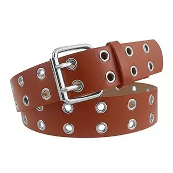 Аксессуары Кушаки Искусственная кожа Джинсовые Пояса Панк Пояс на талию Готический Пояс Регулируемые Ремни 110cm