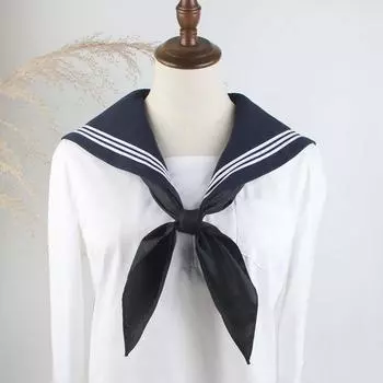 Аксессуары Лента Галстук Галстук для школьной формы JK Галстуки для матросской формы Треугольный шарф Маленькая бабочка Галстук-бабочка JK чёрный