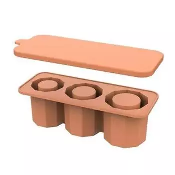 Аксессуары лоток для кубиков льда для чашки Стэнли 20-40 унций для охлаждения коктейлей, виски, напитков оранжевый