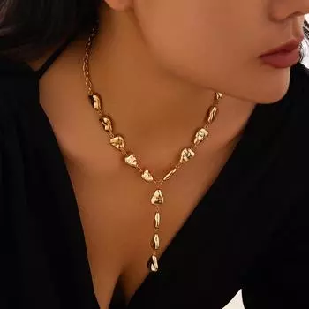 Аксессуары Мода High Sense Y-образные геометрические предметы Женский дизайн Sense барочный кулон кисточка предмет