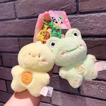 Аксессуары Плюшевая кукла-животное Плюшевый медведь Брелок для ключей Плюшевый кролик Брелок для ключей Плюшевая кукла Брелок для ключей Chicken