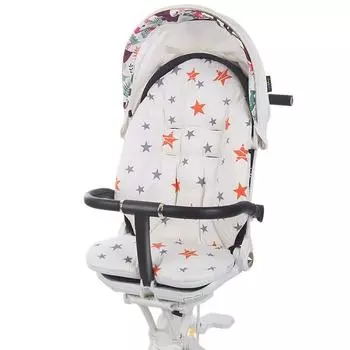 Аксессуары: подушка для стульчика из хлопчатобумажной ткани, коврик для детской коляски, коврик для стульчика для кормления, подушка E