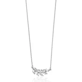 Аксессуары, Простые листья со стразами, Ожерелье в виде оливковой ветви, Аксессуары для цепочки свитера, Цепочка для ключицы