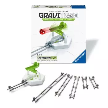 Аксессуары Ravensburger Gravitrax Flip Marble Run STEM-игрушки для мальчиков и девочек в возрасте 2019 года, финалисты конкурса «Игрушка года» Аксессуары Gravitrax - и 8+ -