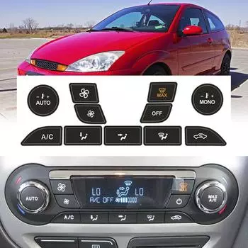 Аксессуары Ремонт Наклейка Черный Автомобиль Кондиционер