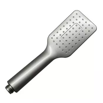 Аксессуары Ручная матовая черная насадка для душа с дождевой насадкой, насадка для душа высокого давления, водосберегающая насадка серебряный