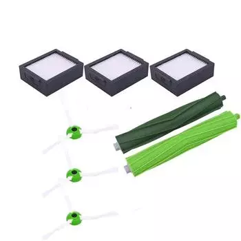 Аксессуары, совместимые с пылесосом IRobot Roomba I7, I7+, E6, I6 чёрный