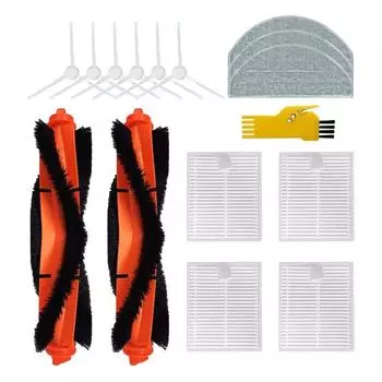 Аксессуары, совместимые с Xiaomi Robot Vacuum E12, Vacuum E10 Robot Vacuum Cleaner Запасные части CHINA