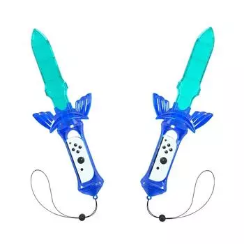 Аксессуары Switch Sports, игровой меч, совместимый с Switch Sports (Фехтование)/ Легенда о Зельде: Слезы Королевства 39.9*13.8*4.4cm,1Pcs синий